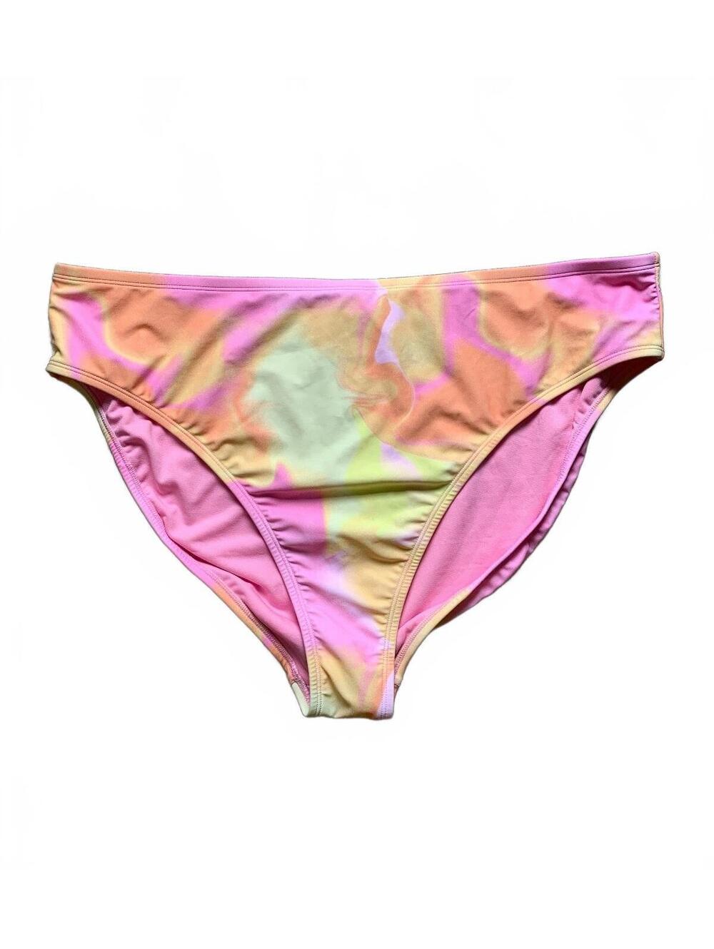 Wild Fable Women's Bikini Bottoms Size 2X Tie-Dye Multicolor